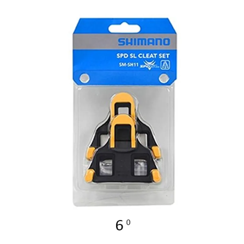 Shimano Road SPD-SL Cleats - Yellow SH-11